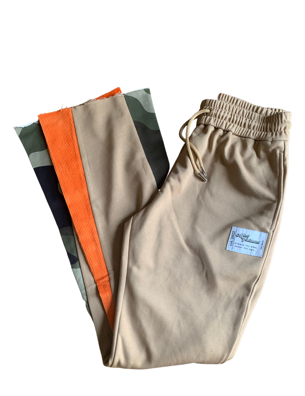 Panel Flare Sweatpants